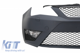 Pare-choc Avant pour Seat Ibiza 6J5 2013-2015 FR Look Grilles Feux Brouillard-image-6048291