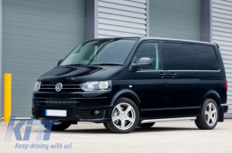 Pare-chocs Add-on Spoiler pour VW Transporter Caravelle T5 T5.1 10-15 Sportline Look-image-6050835