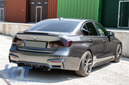 Pare-chocs arrière pour BMW Série 3 F30 11+ Diffuseur d'air M3 Sport Design--image-6046507