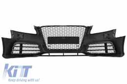 Pare-chocs avant pour Audi A5 8T Pre Facelift 08-11 RS5 Look Rayon miel Grilles-image-6029418