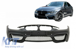 Pare-chocs avant pour BMW Série 3 F30 F31 Pre-LCI LCI 11-18 M4 Design PDC SRA-image-6059436