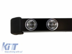 Pare-chocs avant Pour Land Rover Defender 1990-2016 avec Lampes LED DRL-image-6004473