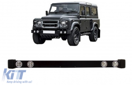 Pare-chocs avant Pour Land Rover Defender 1990-2016 avec Lampes LED DRL-image-6059464