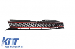 Pare-chocs avant pour VW Golf VI Golf 6 2008-2013 Grille look GTI sans PDC--image-6015246