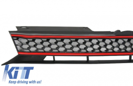 Pare-chocs avant pour VW Golf VI Golf 6 2008-2013 Grille look GTI sans PDC--image-6015247