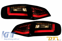 Pare-chocs Diffuseur Feux LED pour AUDI A4 B8 8K Design Pré Facelift Avant 08-11--image-6046338