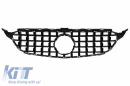 Pare-chocs pour Mercedes C W205 S205 14-20 seul AMG Spot Line Grille Diffuseur-image-6057072