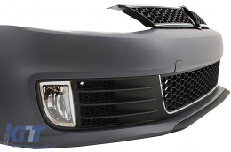 Pare-chocs pour VW Jetta Mk6 VI 11-14 Grille Feux antibrouillard GLI GTI Look-image-6023509