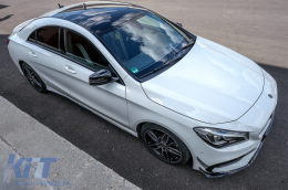 Pare-chocs Splitters pour Mercedes CLA W117 Facelift 16-18 CLA45 Look Canards-image-6072930