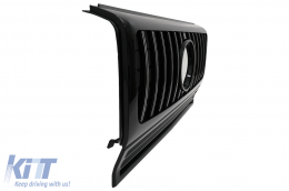 Parrilla delantera para MERCEDES G W463 1990-2014 Nuevo G63 GT-R Panamericana Design-image-6090603