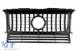 Parrilla delantera para MERCEDES G W463 1990-2014 Nuevo G63 GT-R Panamericana Design-image-6090604