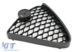 Parrilla Rejilla delantera para Alfa Romeo Giulia 952 2016-2021 Carbon Look Honeycomb-image-6095743