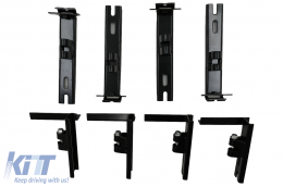 Pasos laterales Estribos Estriberas para Mercedes Clase V W447 (2014-Up) batalla larga (LWB)-image-6069564