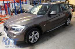 Pedane Laterali per BMW X1 E84 2009-2014 Paio Gradini Running Boards-image-38977