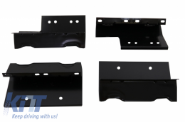 Pedane laterali per Hyundai IX35 LM 2009-2014 Side Steps Passi laterali-image-6029842