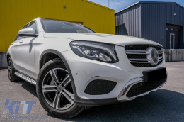 Pedane laterali per Mercedes Classe GLC X253 15-22 GLC Coupe C253 16-22-image-6093443