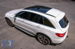 Pedane laterali per Mercedes Classe GLC X253 15-22 GLC Coupe C253 16-22-image-6093448