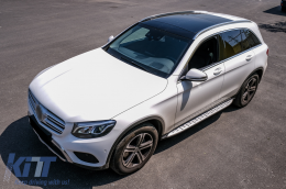 Pedane laterali per Mercedes Classe GLC X253 15-22 GLC Coupe C253 16-22-image-6093450