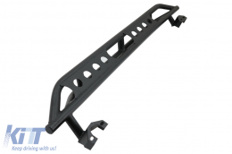 Pedane Passaggi laterali Nerf Bars per JEEP Wrangler JL 2018+ 4 porte Iron Look-image-6079022