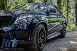 Pedane Passaggi laterali per Mercedes GLE Coupé C292 2015-2019-image-5996740