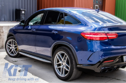 Pedane Passaggi laterali per Mercedes GLE Coupé C292 2015-2019-image-5996742