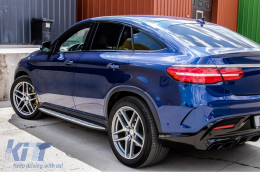 Pedane Passaggi laterali per Mercedes GLE Coupé C292 2015-2019-image-6070624