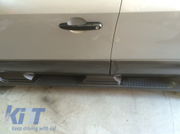 Pedane Passi Laterali per HYUNDAI Tucson JM 04-10 Anti scivolo Gomma Materiale-image-5998173