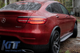 Pedane Passi laterali per Mercedes Classe GLC X253 2015+ GLC Coupé C253 2016+-image-6090562