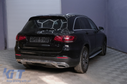 Pedane Passi laterali per Mercedes Classe GLC X253 2015+ GLC Coupé C253 2016+-image-6104599