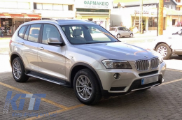 Pedane per BMW X3 F25 2011-2017 Passaggi laterali Anti scivolo-image-6020961