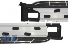 Pedane Predellini Gradini laterali per Porsche Cayenne 958 10-17 Running Boards-image-6019053