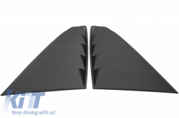 Persiennes latérales fenêtre pour FORD Mustang Mk6 VI 15-19 lunette arrière Noir-image-6048389