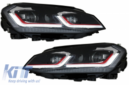 Phares à  LED VW Golf 7 VII 12-17 Facelift G7.5 GTI Look Dynamic Turn Light RHD--image-6039799