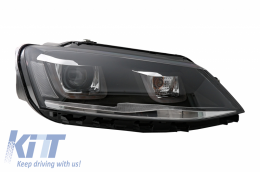 Phares à  LED VW Jetta Mk6 VI (2011-2017) GTI 3D U Conception bi-xénon--image-6040436