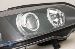 Phares Angeleyes Opel Astra G Angel Eyes 98-04 Halo Rims Lamps Headlights Noir--image-6083913