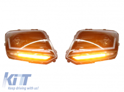 Phares LEDriving Full LED pour VW Amarok 10+ Clignotant séquentiels dynamiques-image-6053666