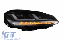 Phares Osram Full LED LEDriving pour VW Golf 7 VII 12-17 Noir pour Halogène-image-6034672