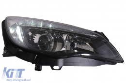 Phares pour OPEL Astra J 2010+ DRL Noir Plug & Play--image-65496