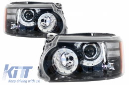 Phares pour Sport L320 09-13 Bi-Xénon LED DRL Feux Arrières Facelift Look-image-6041503