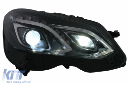 Phares xénon LED pour Mercedes Classe E W212 09-12 Facelift Design-image-6100112