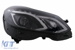 Phares xénon LED pour Mercedes Classe E W212 09-12 Facelift Design-image-6100116