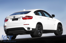 Piastre paramotore per BMW X6 E71 08-14 Acciaio inossidabile Off-Road Look-image-6070534