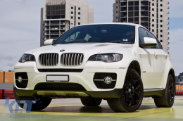 Piastre paramotore per BMW X6 E71 08-14 Acciaio inossidabile Off-Road Look-image-6070535