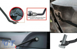 Plastic Trim Auto Clip Removal Pry Tool Push Rivet Car Door Panel Card Bumper-image-6073313