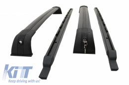 Portapacchi Rails Cross Sistema Barre per Rover Discovery 3 III 2004-2009-image-5995303