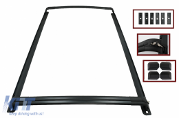 Portapacchi tetto Rails Croce Bars sistema per Range Rover Vogue III 2002-2013-image-38236