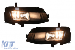 Proiettori fendinebbia adatto per VW Golf 7 VII 2013-2017 Lampadine Alogene-image-6089500