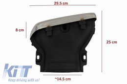 Punte marmitta scarico per Mercedes W213 16+ E63 S Look GLC SUV X253 C253 15-17-image-6054492