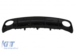 Punte Scarico diffusore paraurti per Audi A6 4G Facelift 15-18 griglia RS6 Look-image-6055633