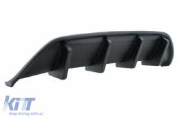 Rear Air Diffuser Valance suitable for Alfa Romeo Stelvio 949 (2016-2020) Black-image-6091226